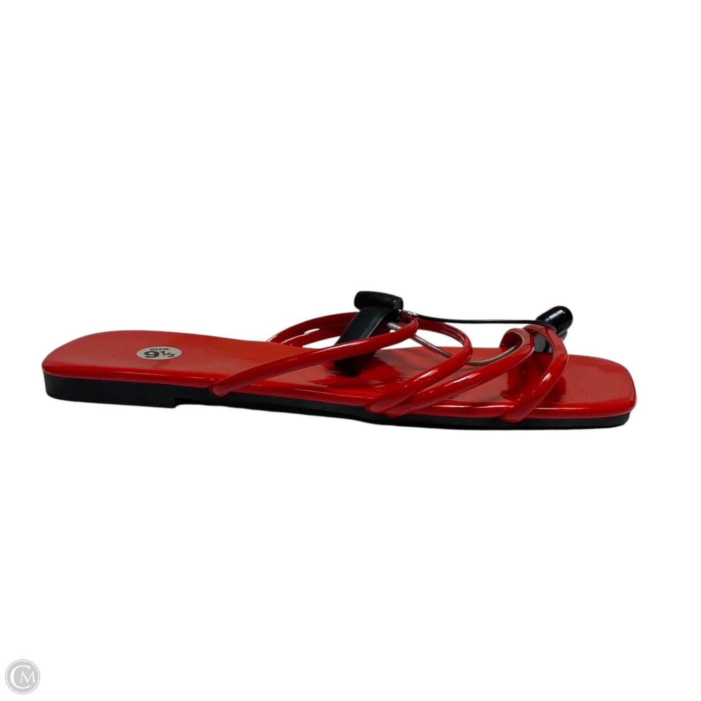 Sandals Flats By Cmf In Red, Size: 9.5