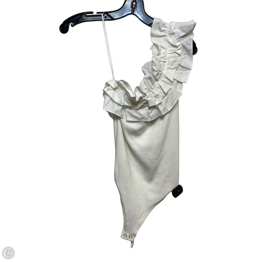 Bodysuit By Express In White, Size: S