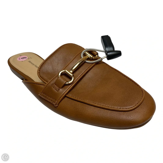 Shoes Flats By Time And Tru In Brown, Size: 9
