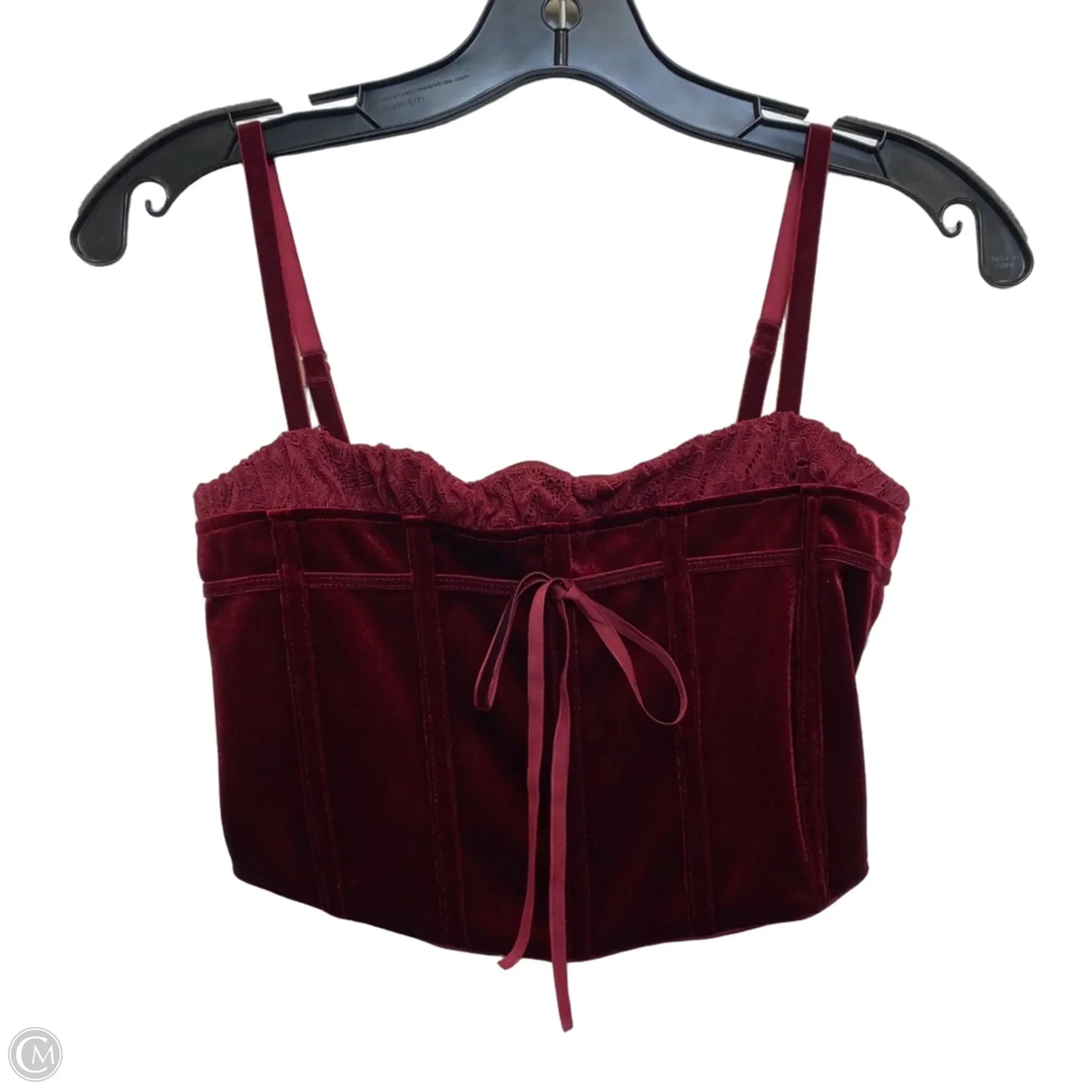 Top Sleeveless By Forever 21 In Red, Size: M
