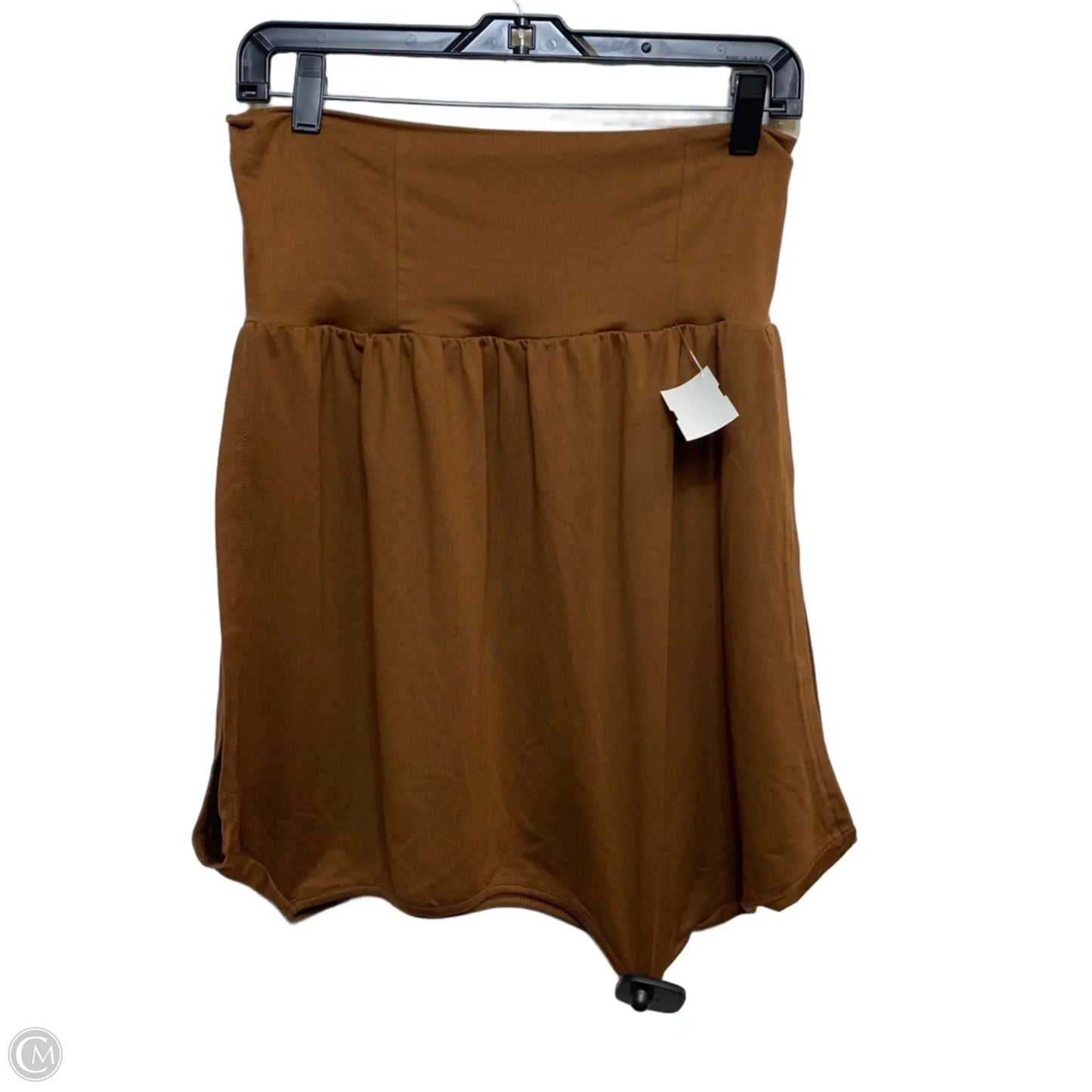 Top Sleeveless By Elengatine In Brown, Size: L