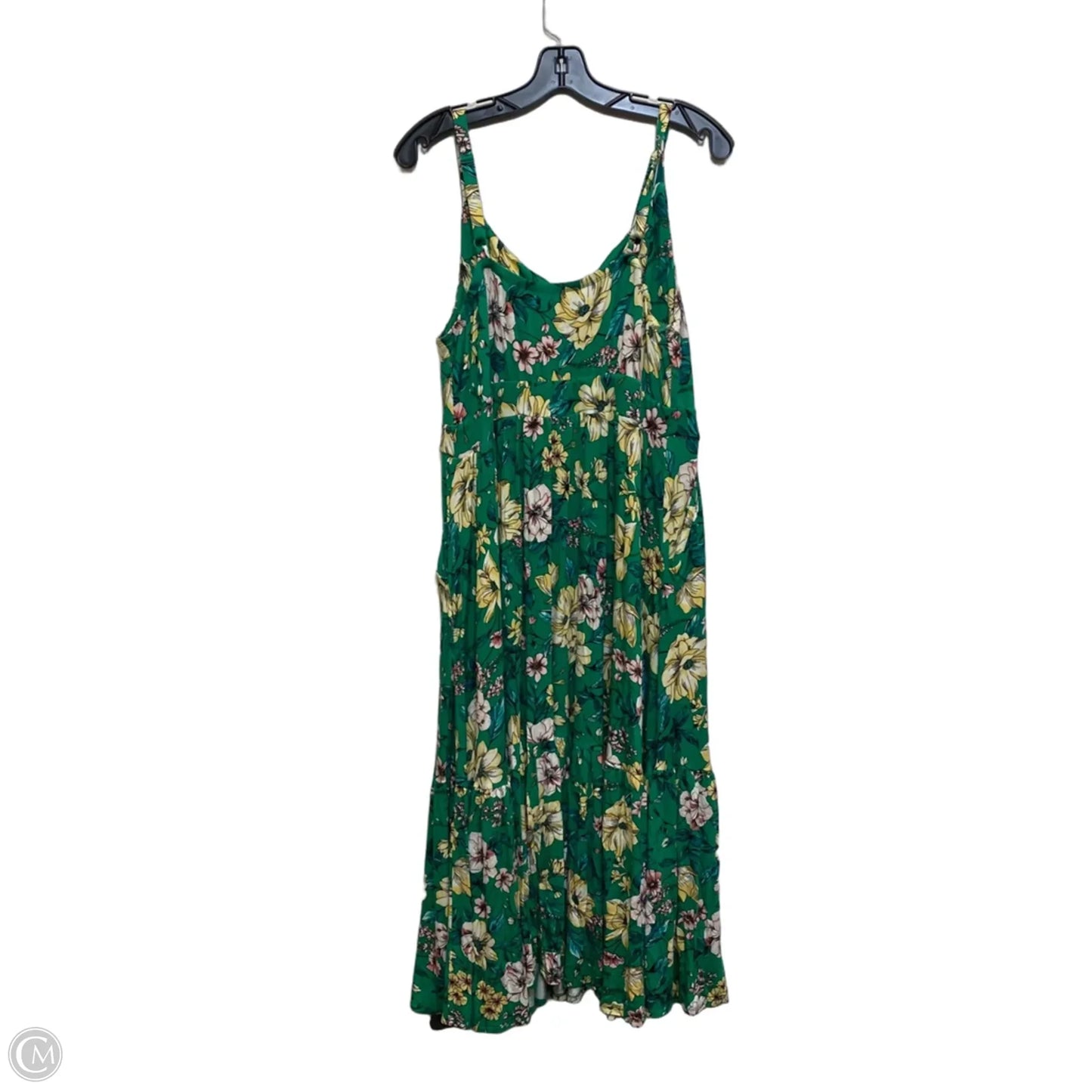 Dress Casual Midi By Torrid In Green, Size: 1x
