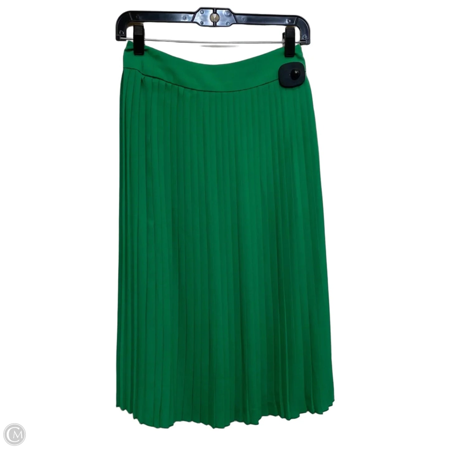 Skirt Midi By J. Crew In Green, Size: Xxs