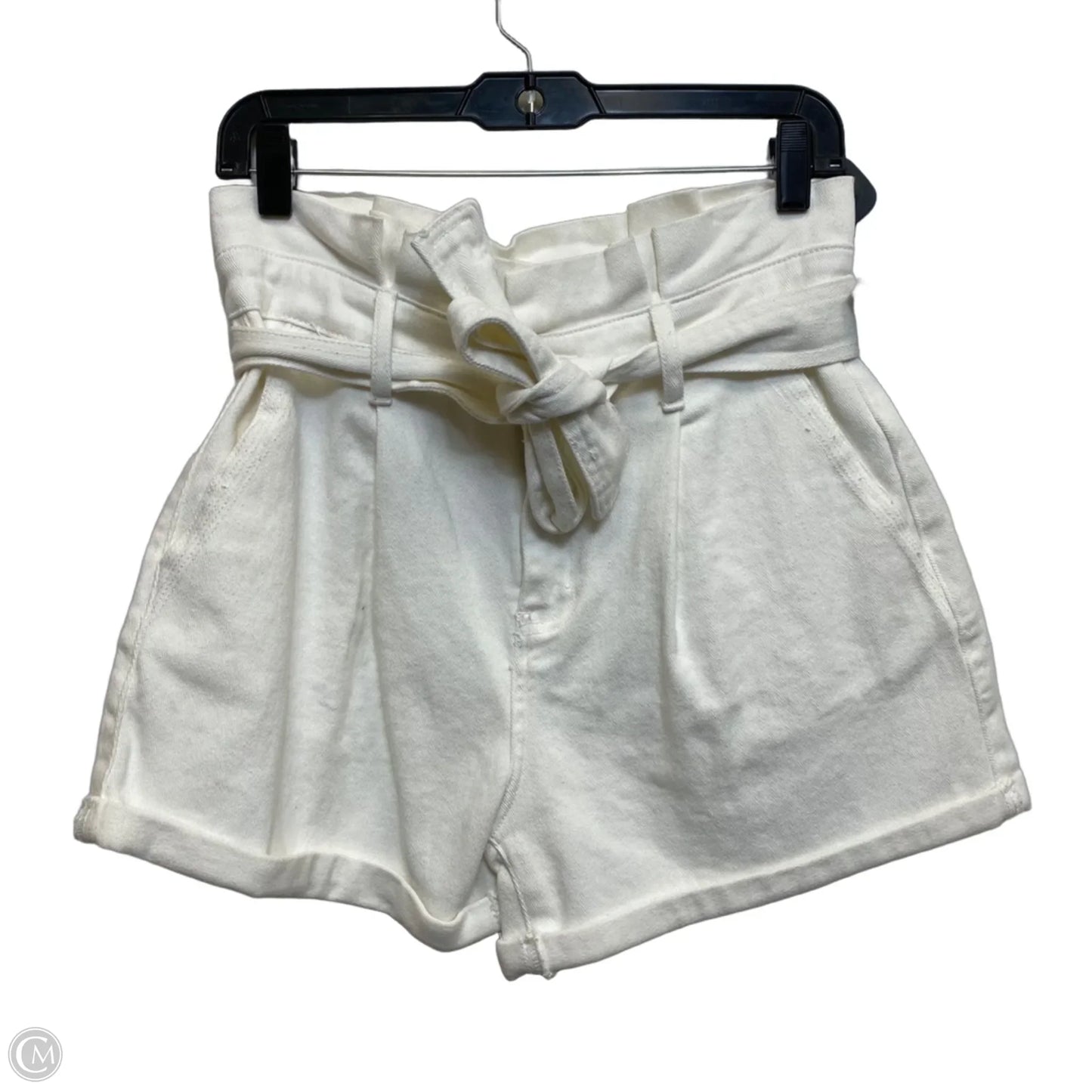 Shorts By Chelsea And Violet In Cream Denim, Size: S