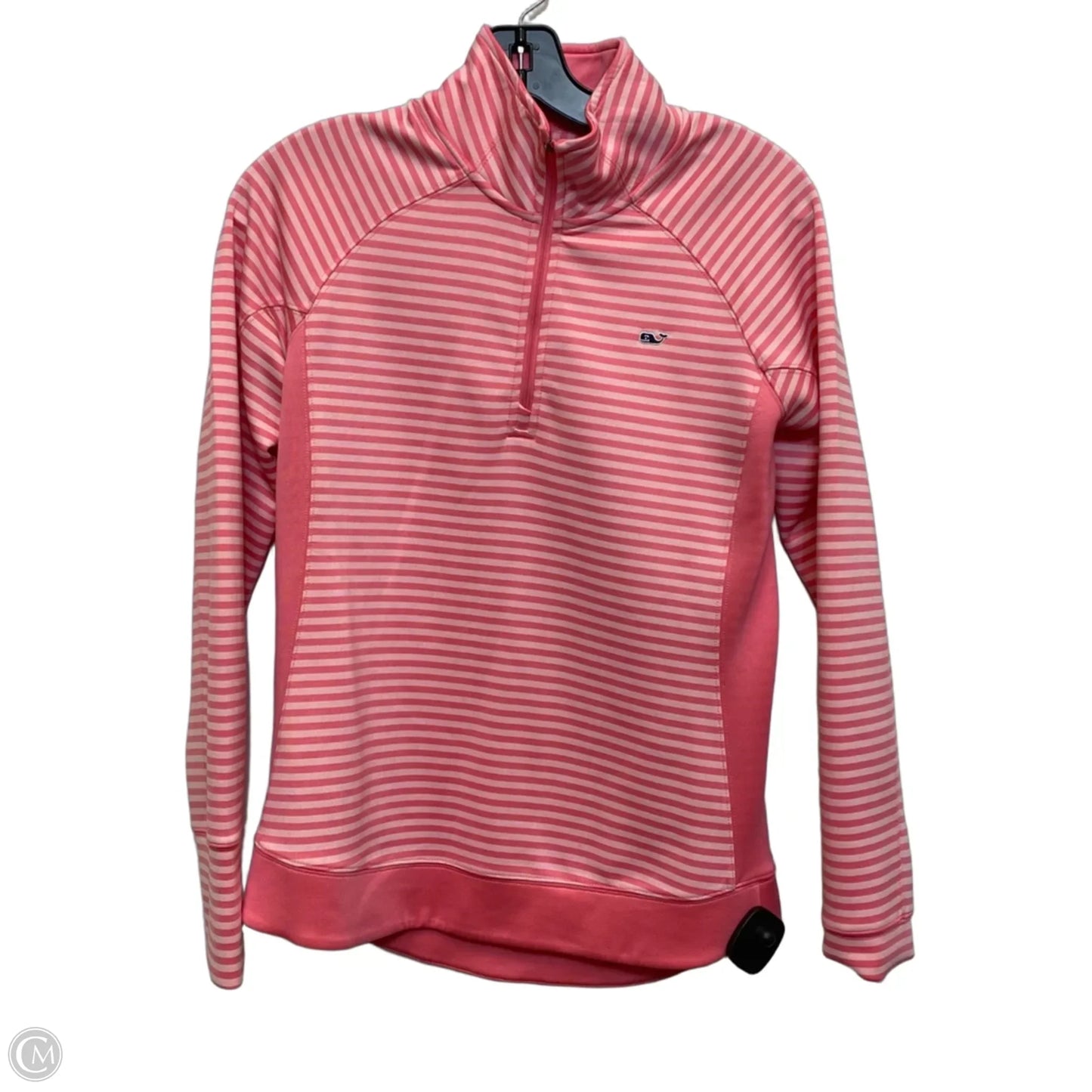 Top Long Sleeve Designer By Vineyard Vines In Pink, Size: S