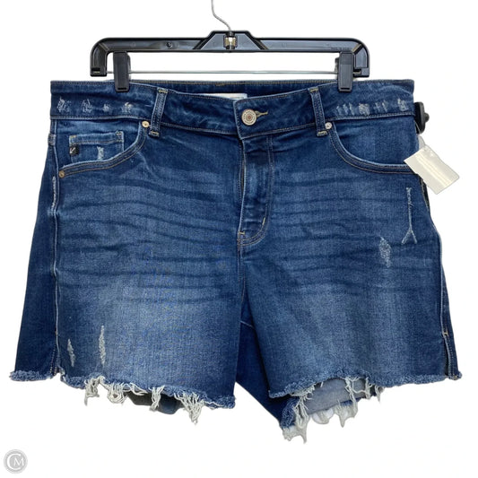 Shorts By Kancan In Blue Denim, Size: 16