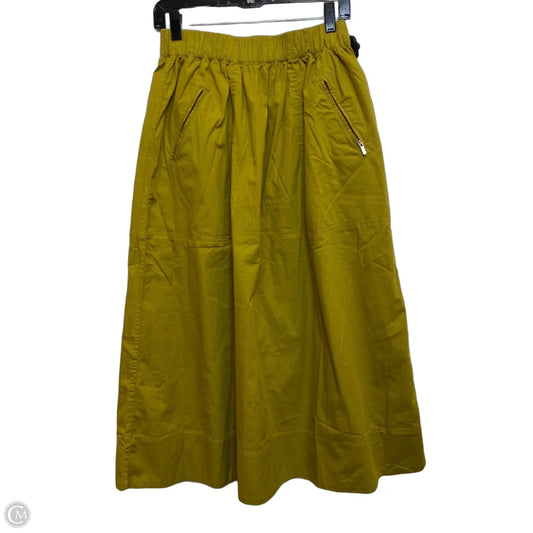 Skirt Maxi By Banana Republic In Green, Size: Xs