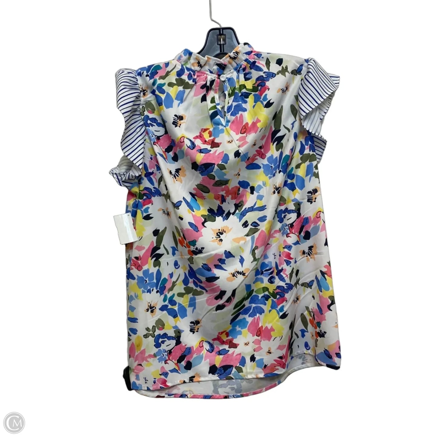 Top Sleeveless By ALTA In Blue & Pink, Size: M