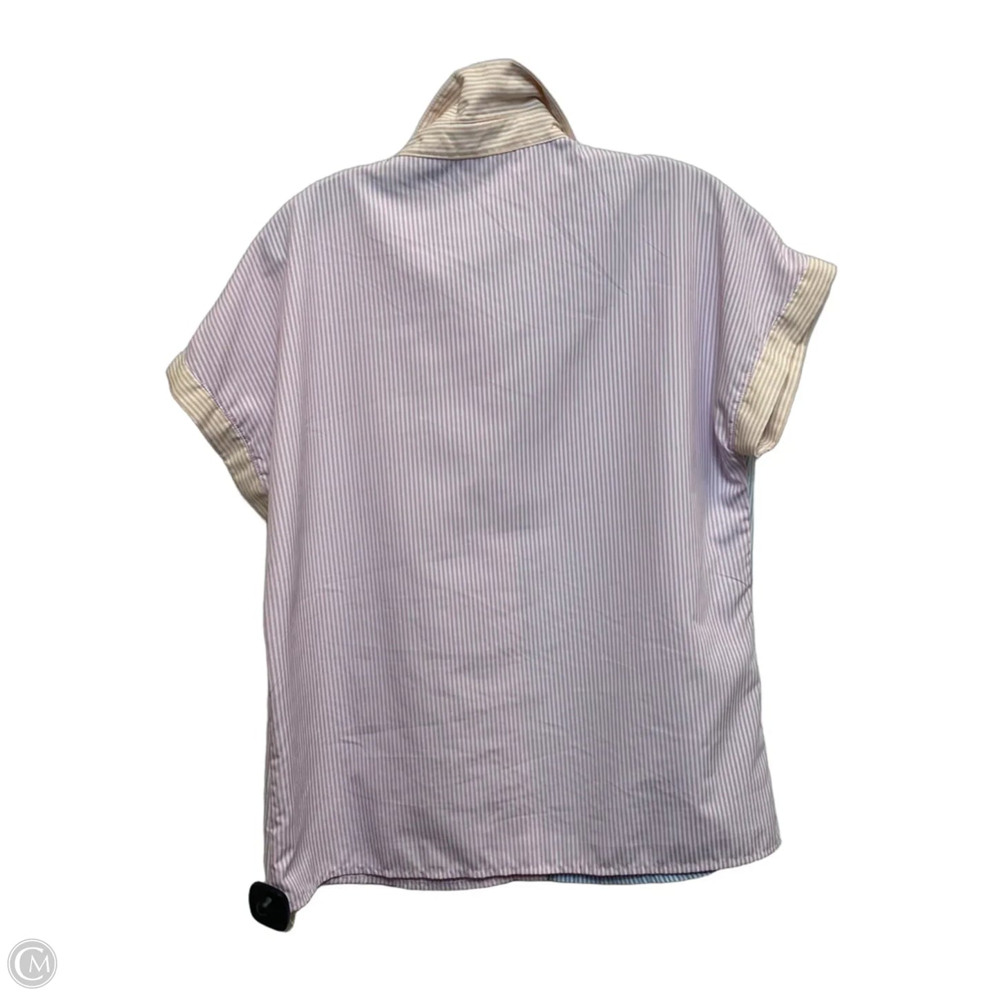 Top Sleeveless By Emery Rose In Blue & Pink, Size: M