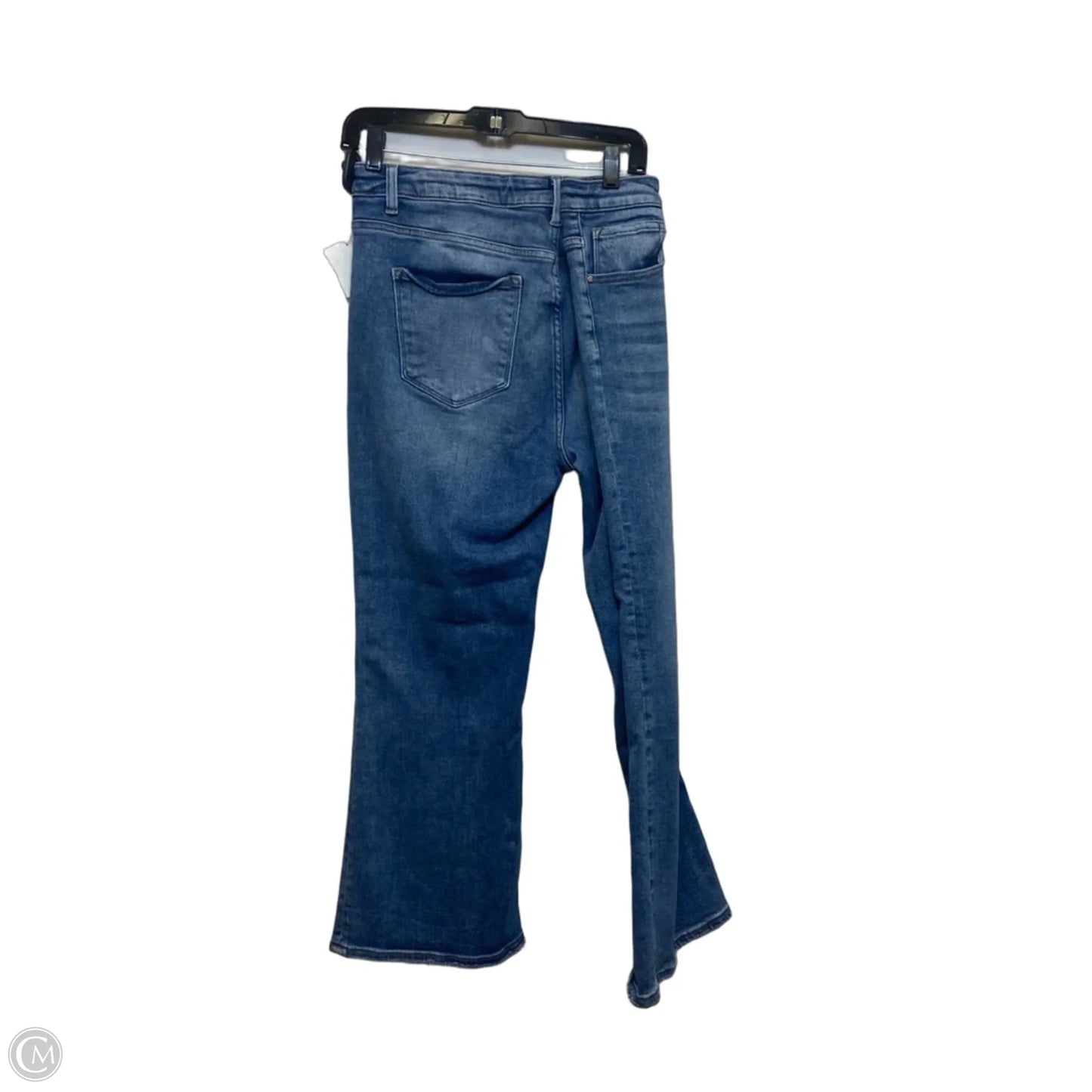 Jeans Cropped By Risen In Blue Denim, Size: 1x
