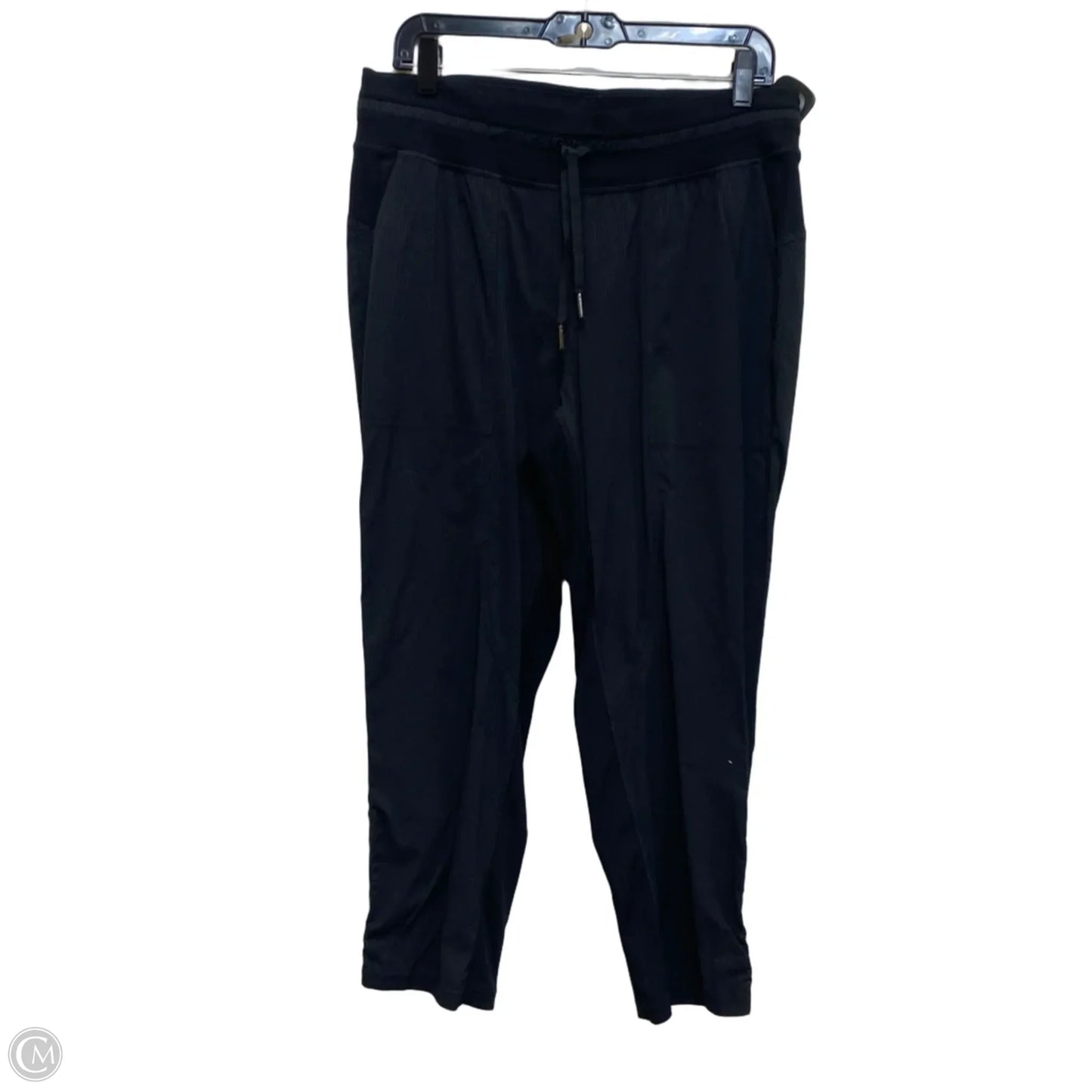 Athletic Pants Designer By Lululemon In Black, Size: M