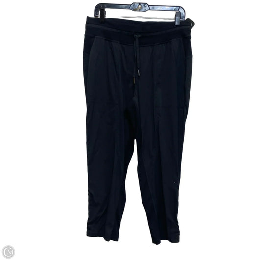Athletic Pants Designer By Lululemon In Black, Size: M