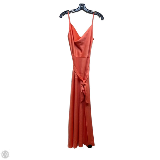 Dress Party Long By Taylor In Orange, Size: S