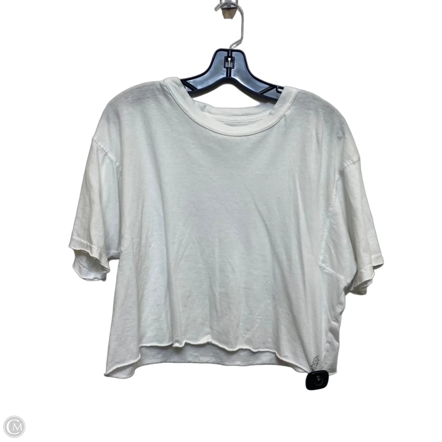 Athletic Top Short Sleeve By Free People In White, Size: Xs