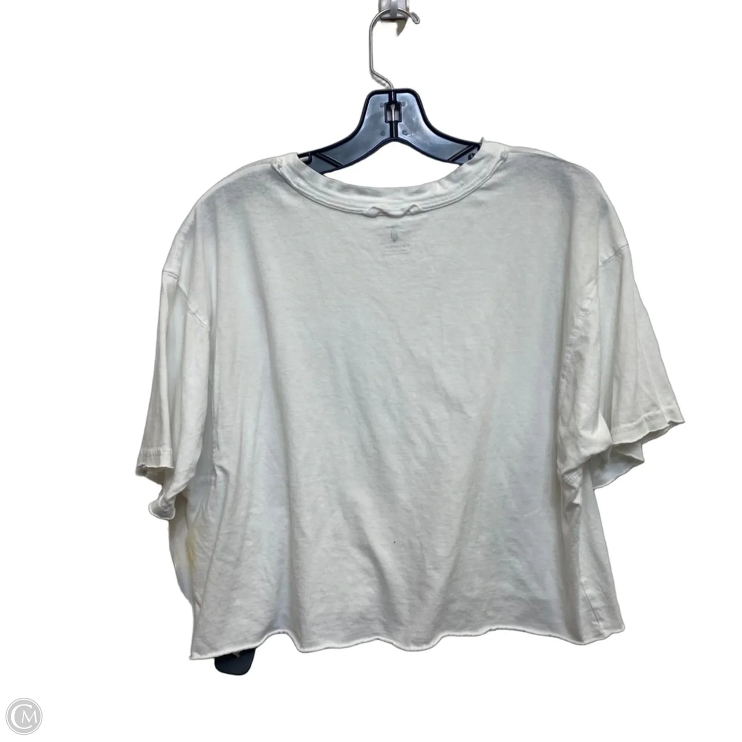 Athletic Top Short Sleeve By Free People In White, Size: Xs