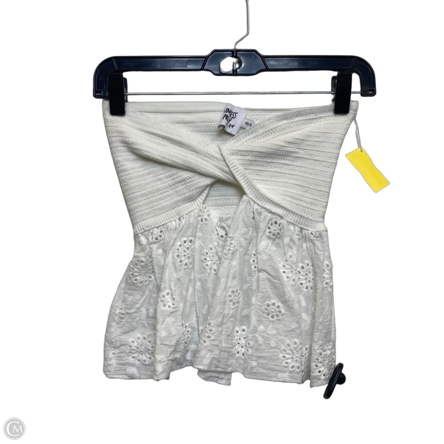 Top Sleeveless By Princess Polly In Cream, Size: Xs