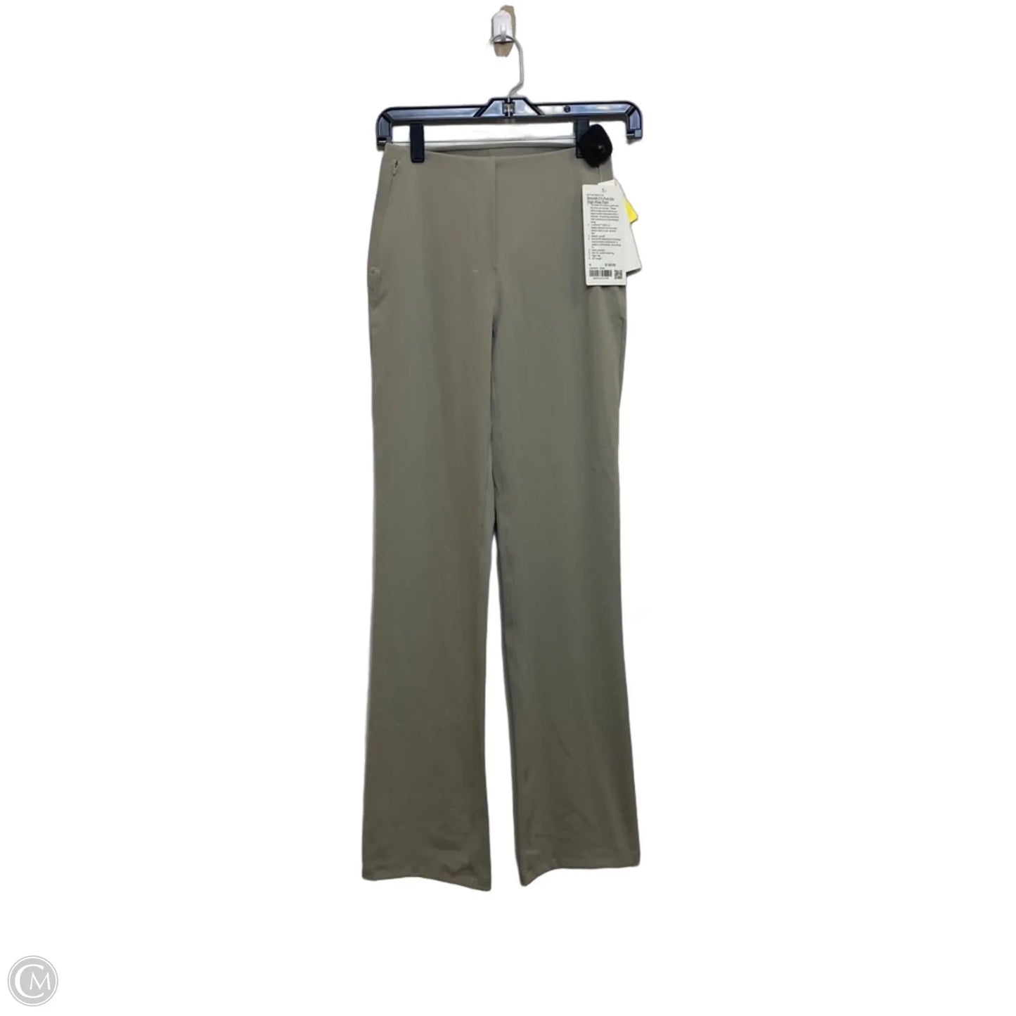 Athletic Pants Designer By Lululemon In Tan, Size: S
