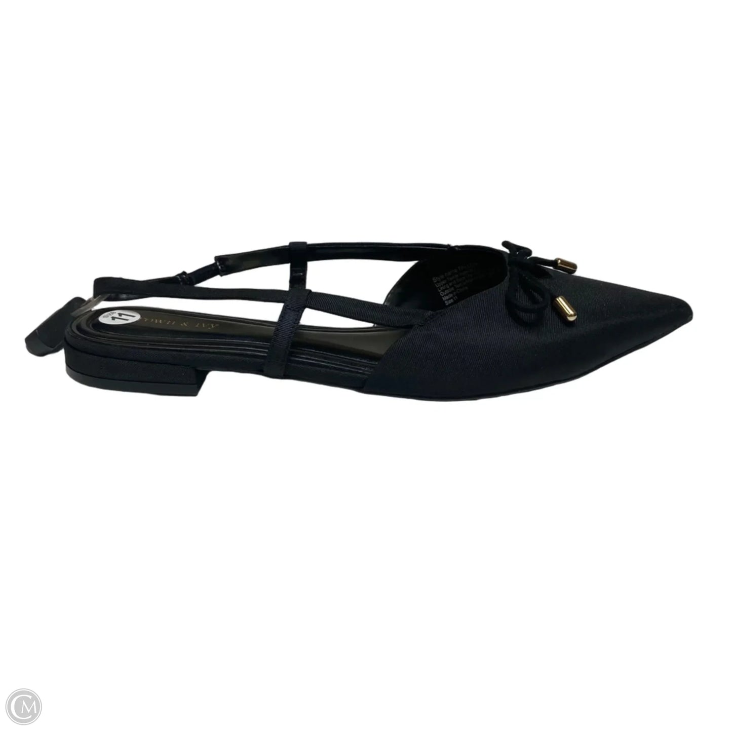 Shoes Flats By Crown And Ivy In Black, Size: 11