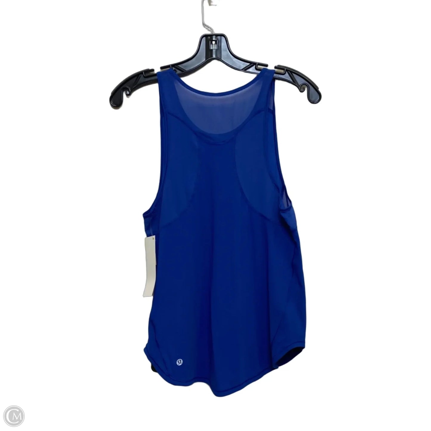 Athletic Tank Top Designer By Lululemon In Blue, Size: S