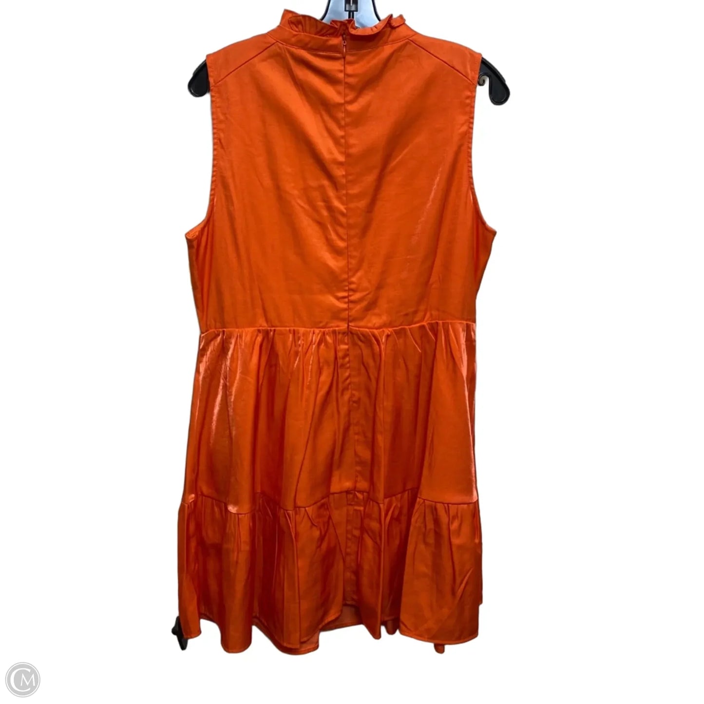 Dress Casual Short By Fate In Orange, Size: L