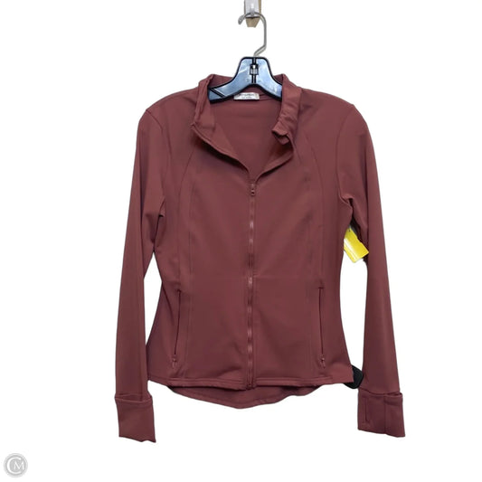 Athletic Jacket By Pinspark In Pink, Size: S
