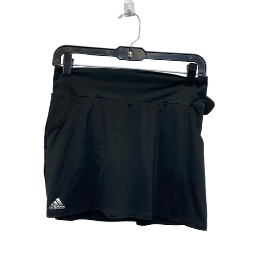Athletic Skort By Adidas In Black, Size: S