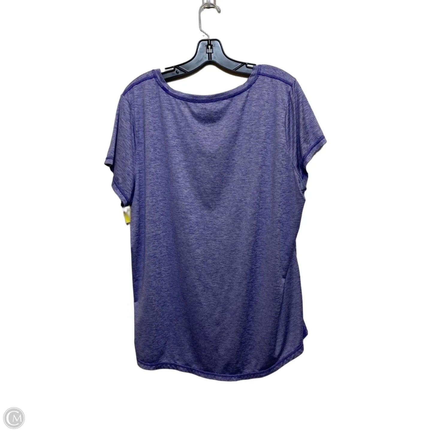 Athletic Top Short Sleeve By Xersion In Purple, Size: Xxl