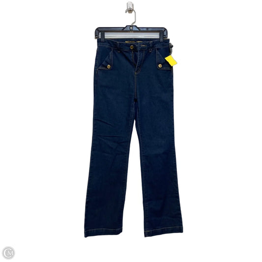 Jeans Boot Cut By Michael By Michael Kors In Blue Denim, Size: 2