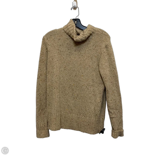 Sweater Cashmere By Sutton Studio In Tan, Size: L