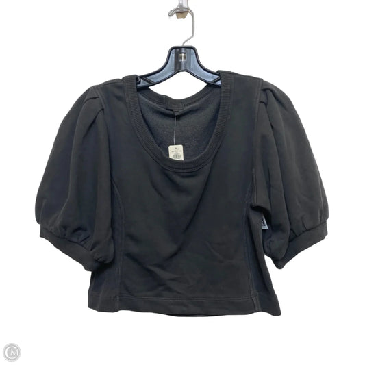 Top Short Sleeve By Aerie In Grey, Size: M