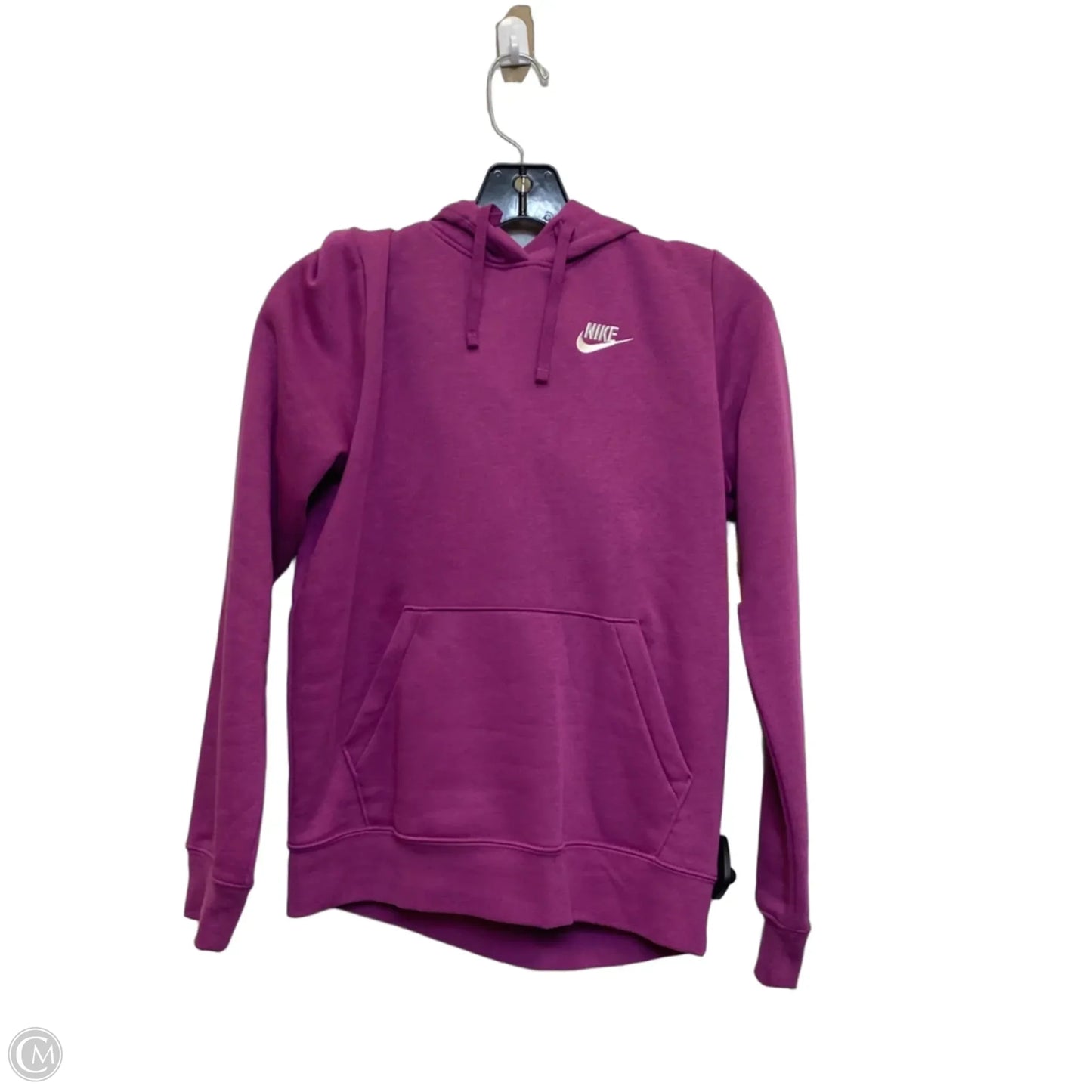 Athletic Sweatshirt Hoodie By Nike Apparel In Purple, Size: Xs