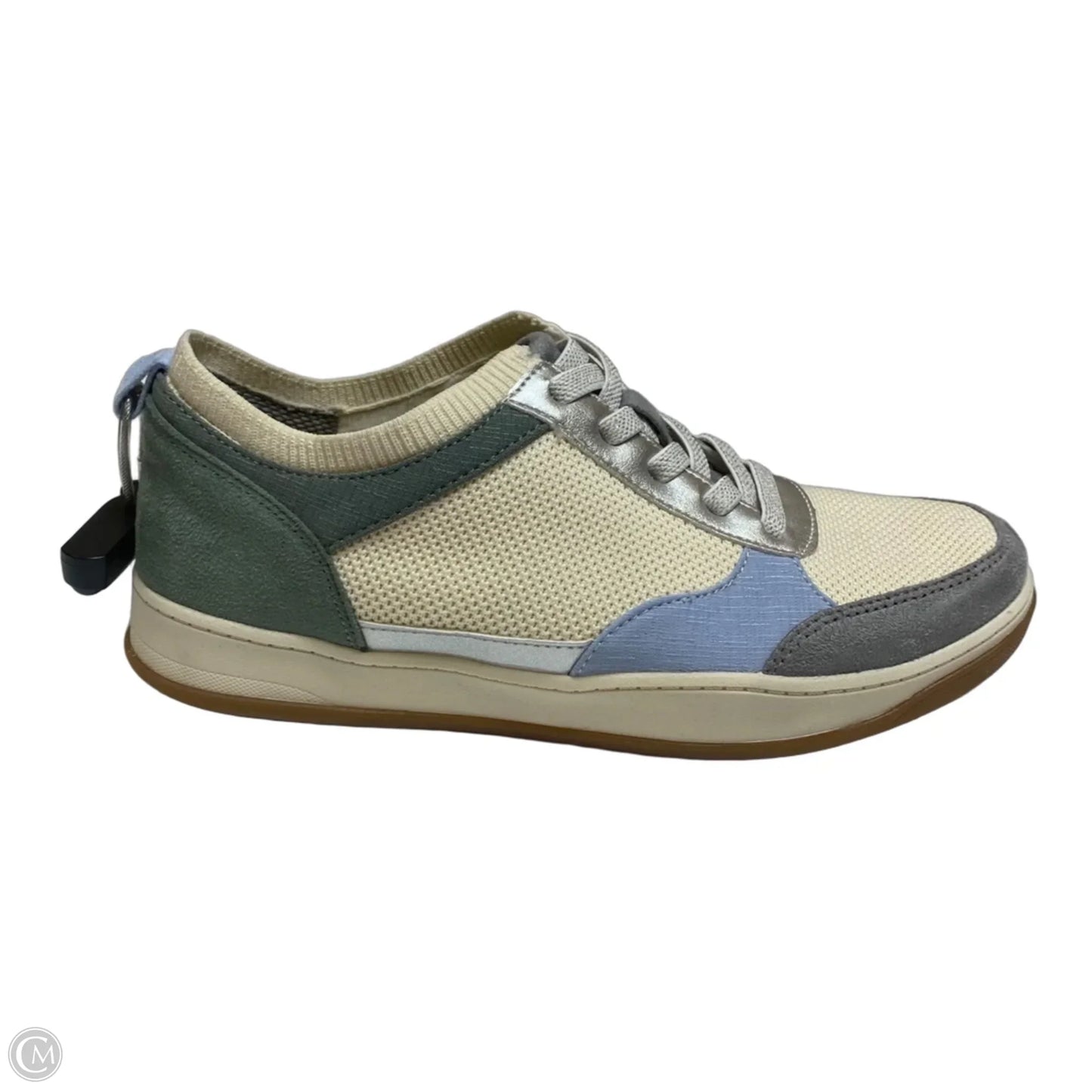 Shoes Sneakers By Life Stride In Cream & Grey, Size: 7.5