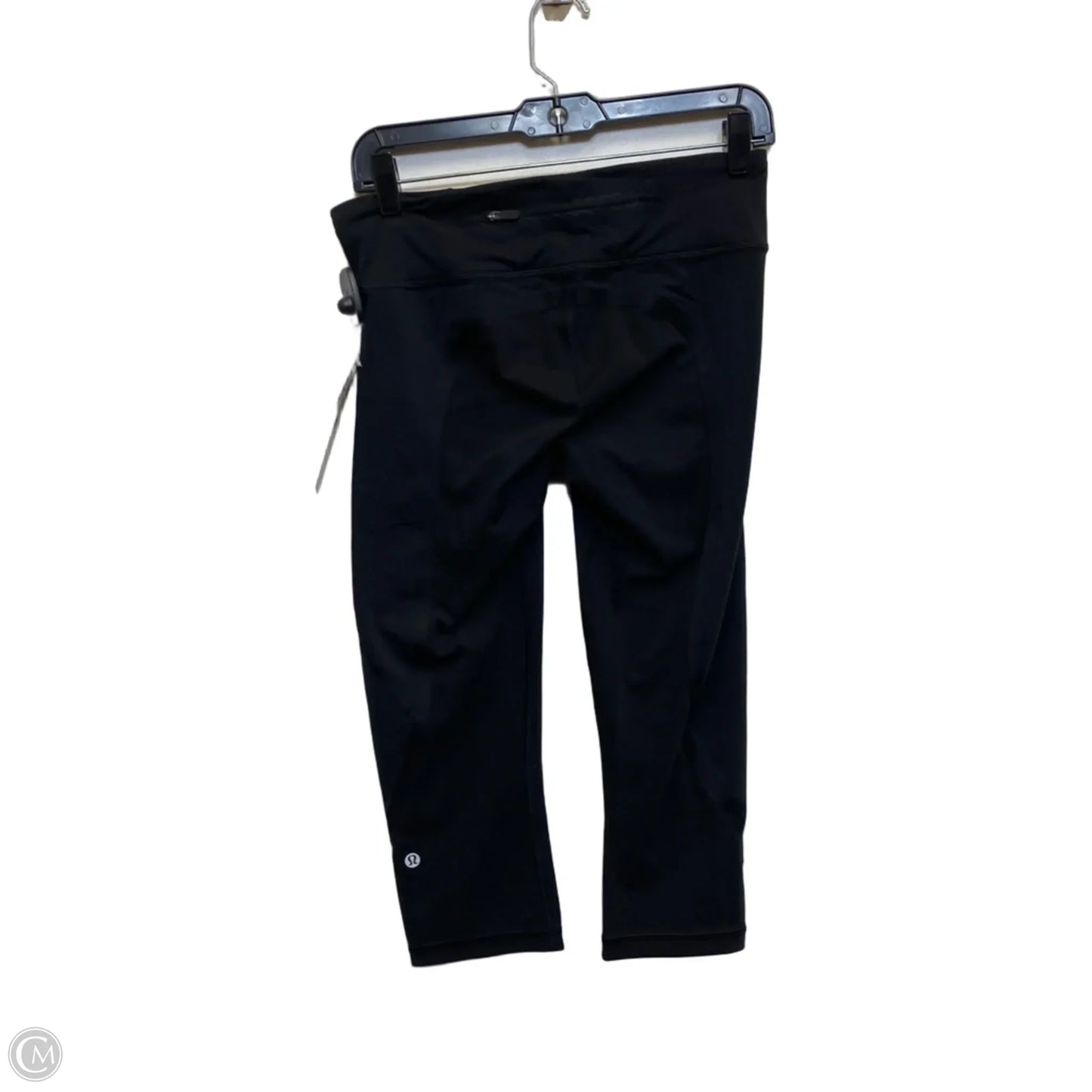 Athletic Leggings Capris Designer By Lululemon In Black, Size: S