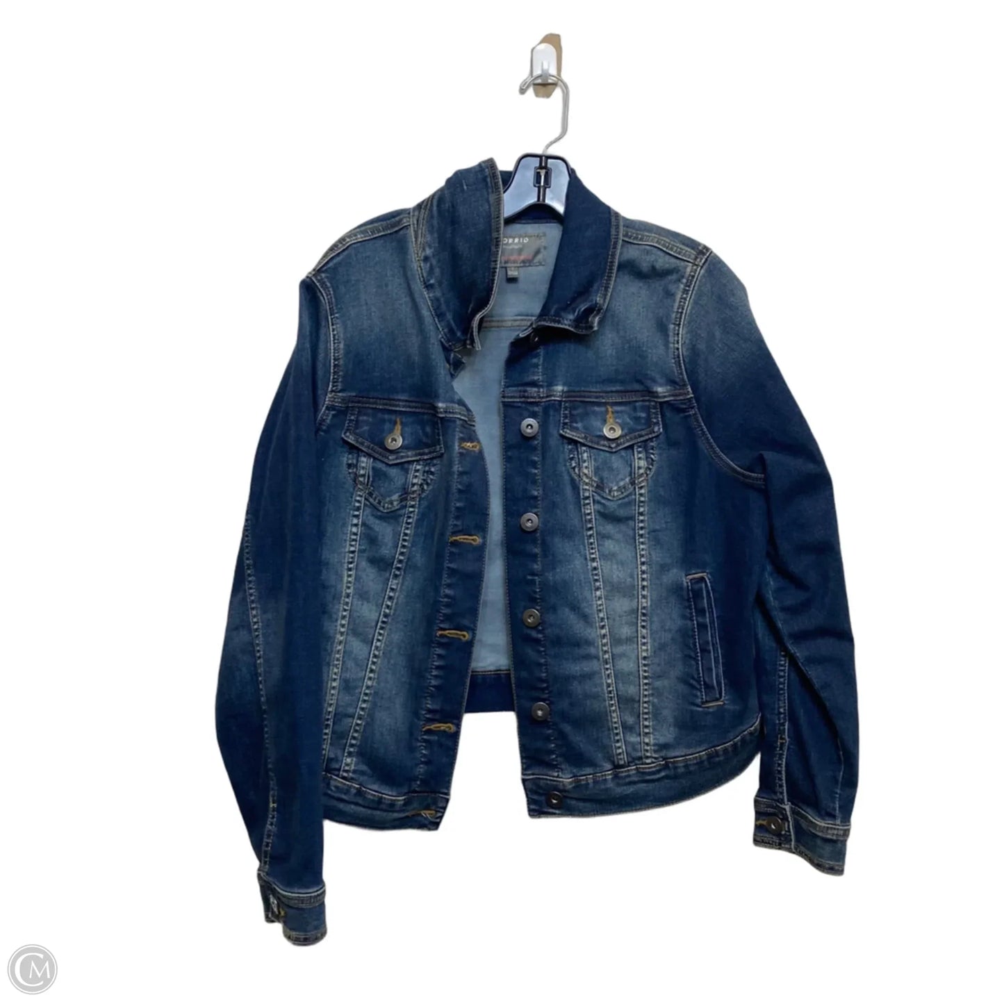 Jacket Denim By Torrid In Blue Denim, Size: 1x