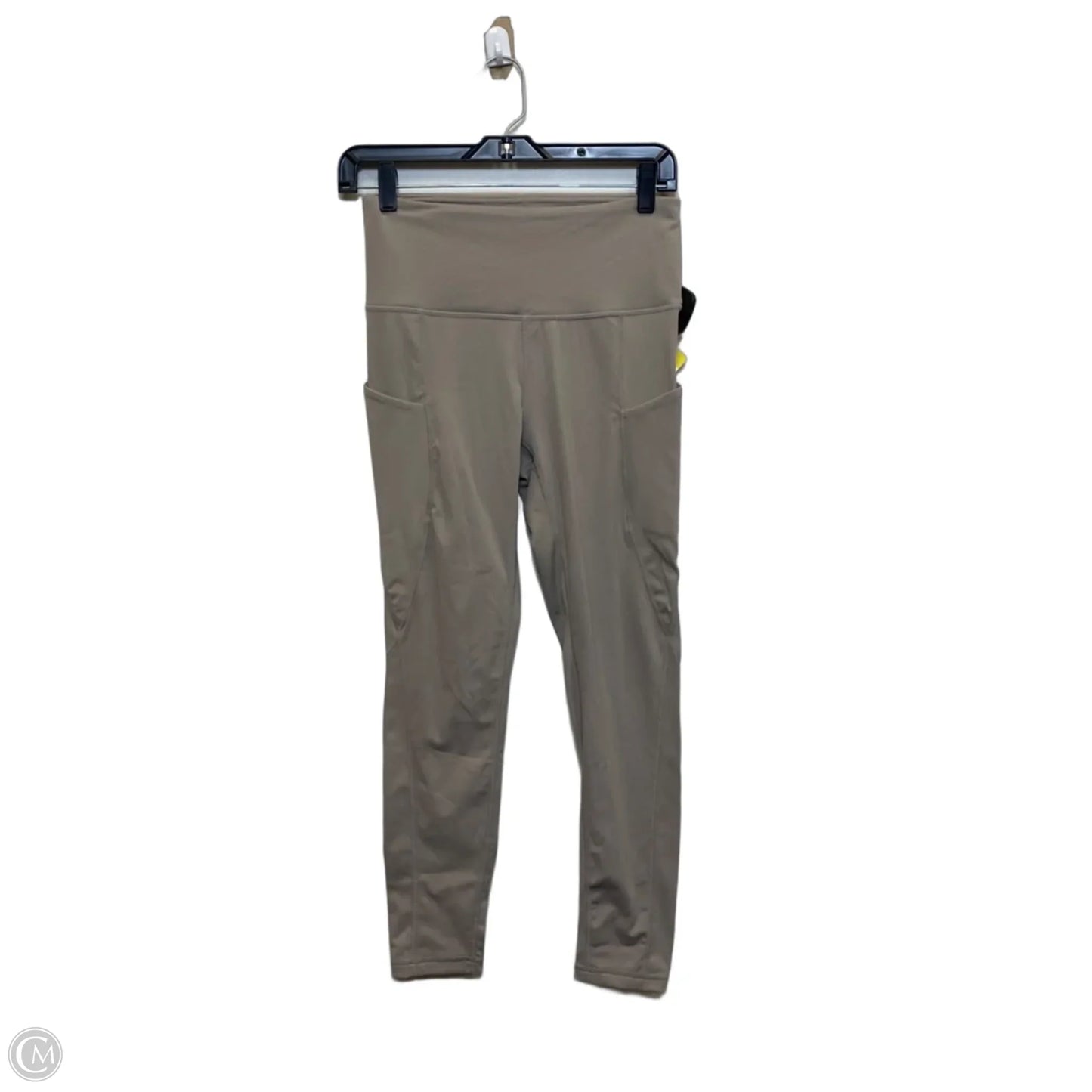 Athletic Leggings By Ododos In Tan, Size: M