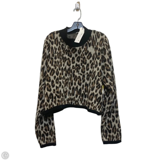 Sweater By AQ Sport In Animal Print, Size: 3x