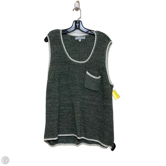 Top Sleeveless By Adyson Parker In Green, Size: 3x