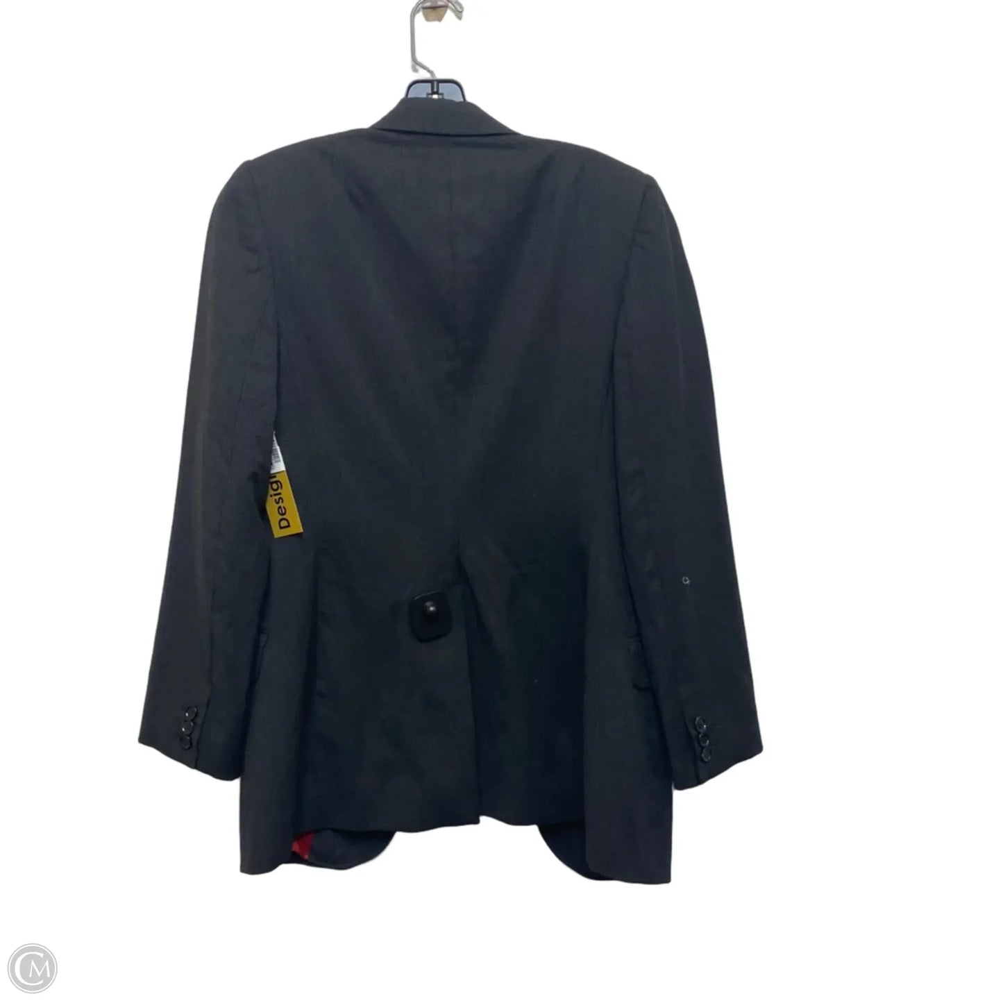 Blazer Luxury Designer By Dolce And Gabbana In Grey, Size: 4