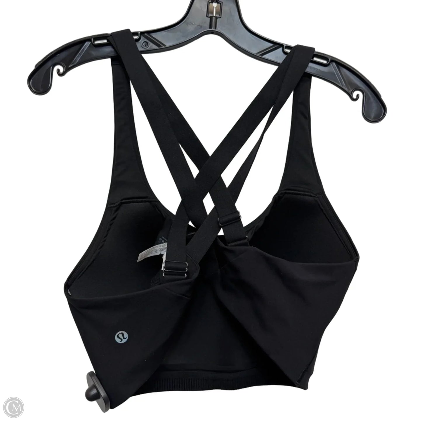 Athletic Bra By Lululemon In Black, Size: L