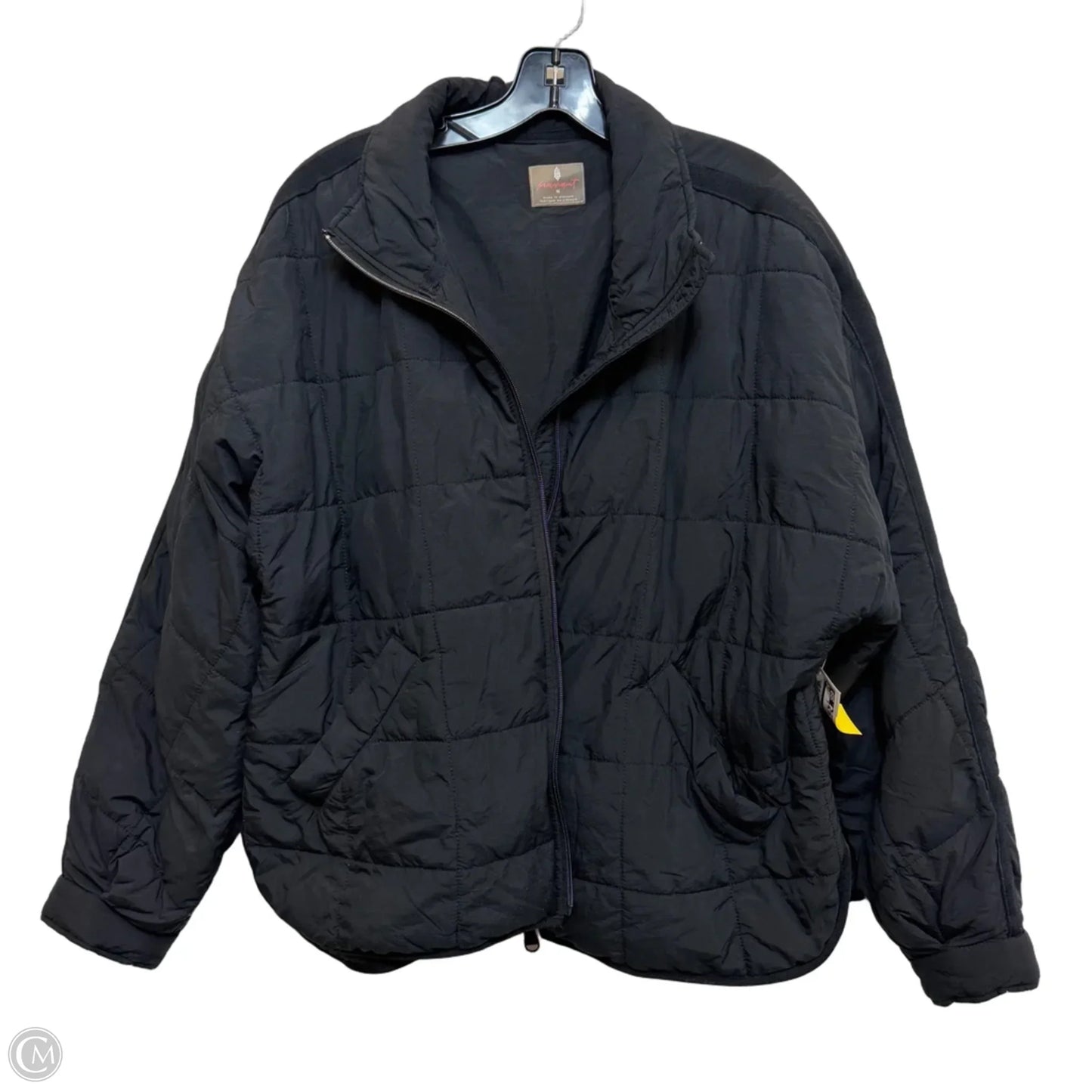 Athletic Jacket By Free People In Black, Size: M