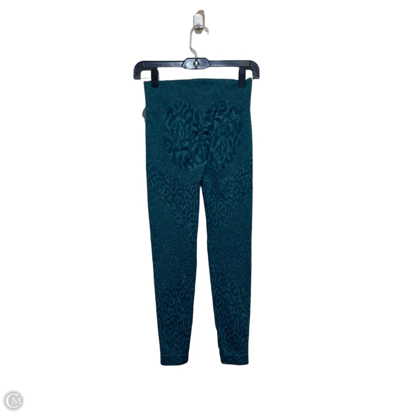 Athletic Leggings By Gym Shark In Green, Size: S