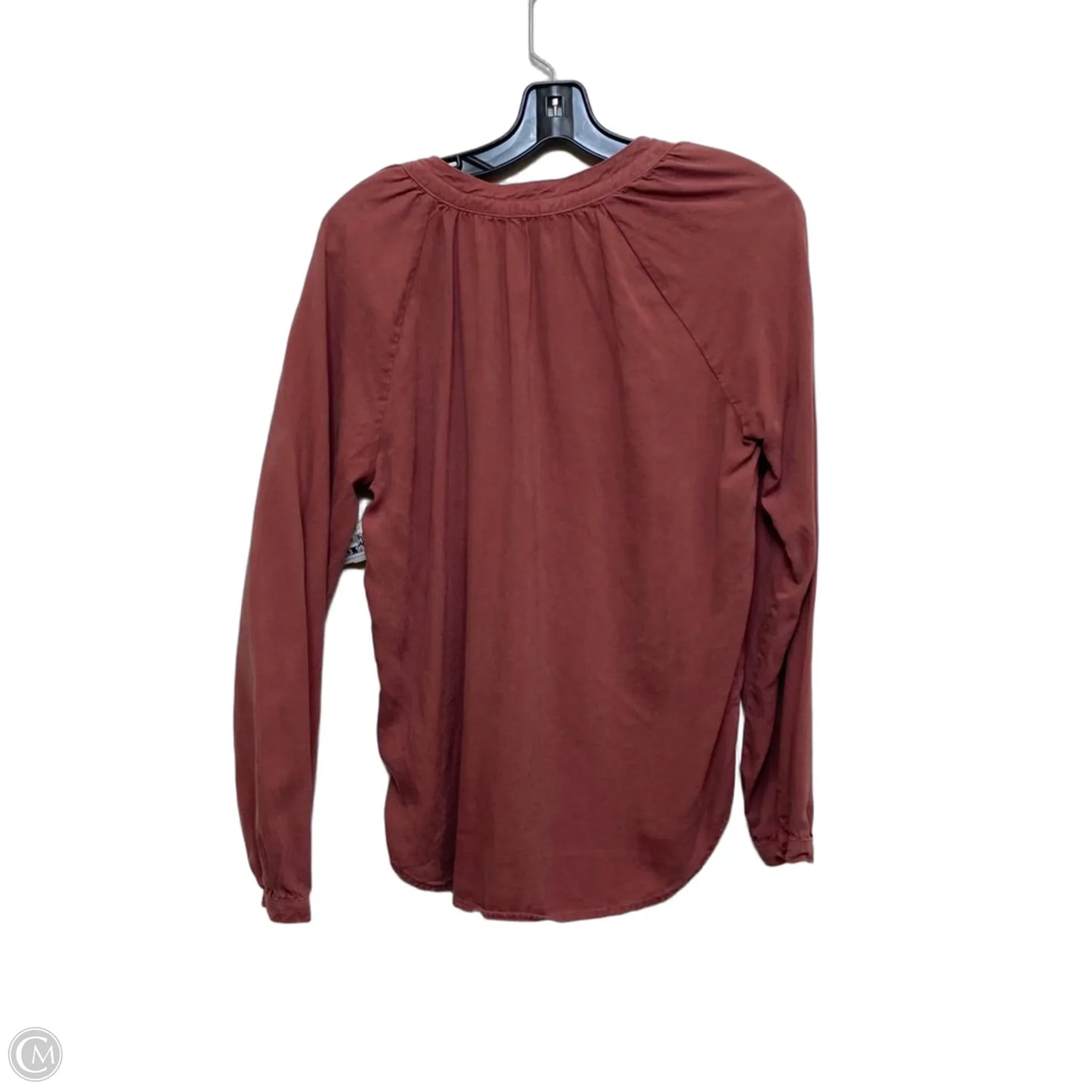 Top Long Sleeve By Cloth & Stone In Red, Size: S