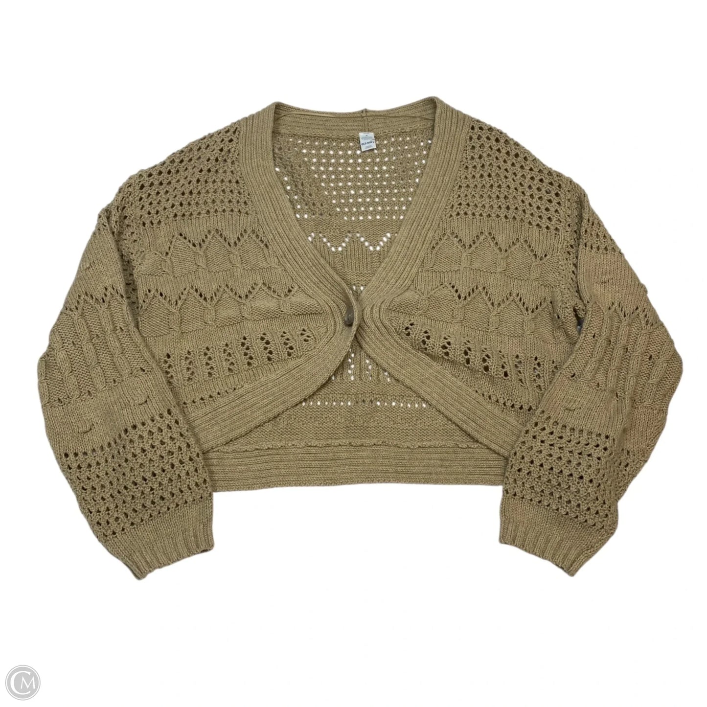 Cardigan By Old Navy In Tan, Size: M