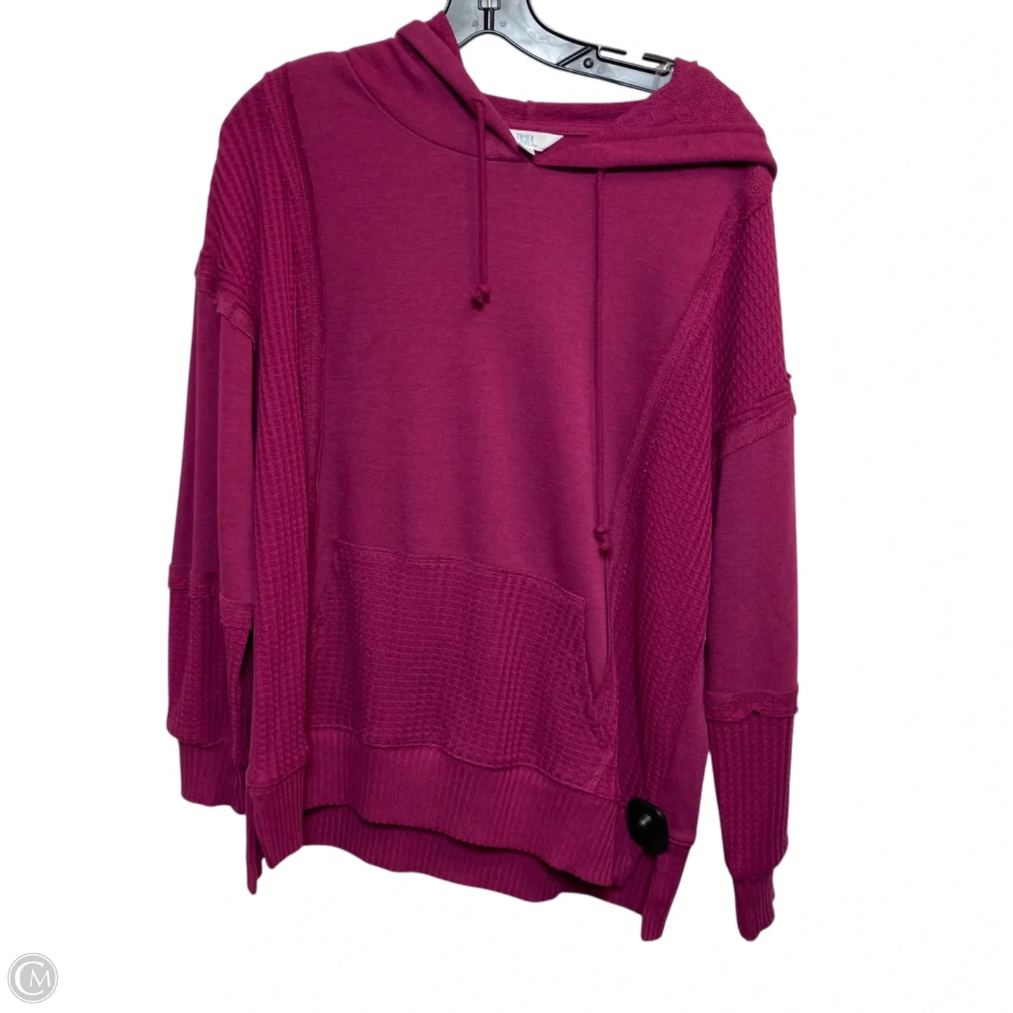 Sweatshirt Hoodie By Time And Tru In Pink, Size: L