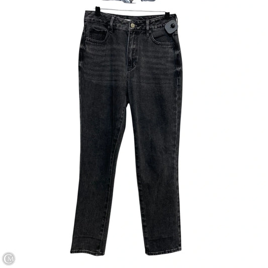 Jeans Boyfriend By Pacsun In Black Denim, Size: 2