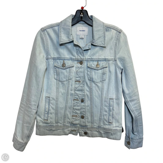 Jacket Denim By Old Navy In Blue Denim, Size: S