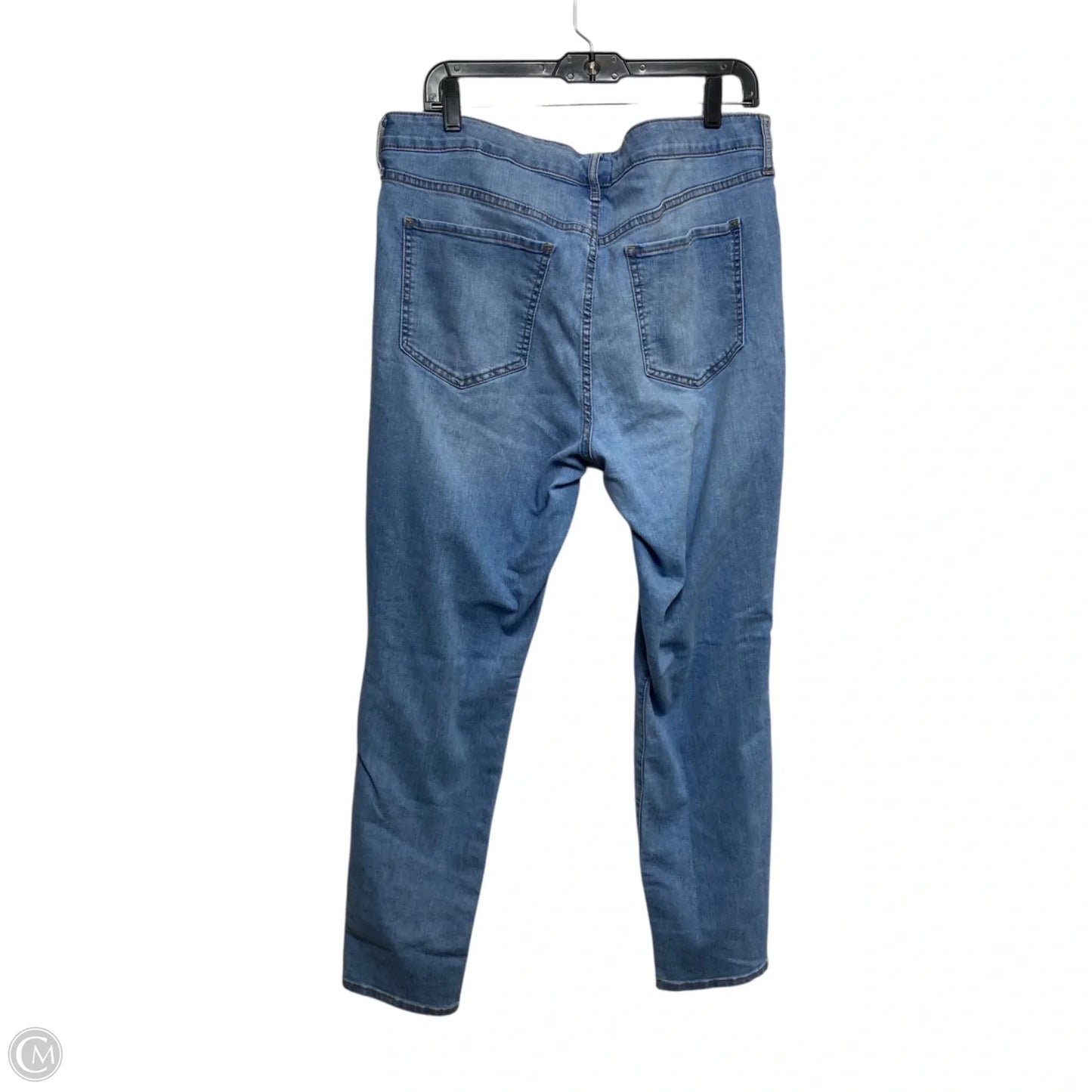 Jeans Skinny By Old Navy In Blue Denim, Size: 18