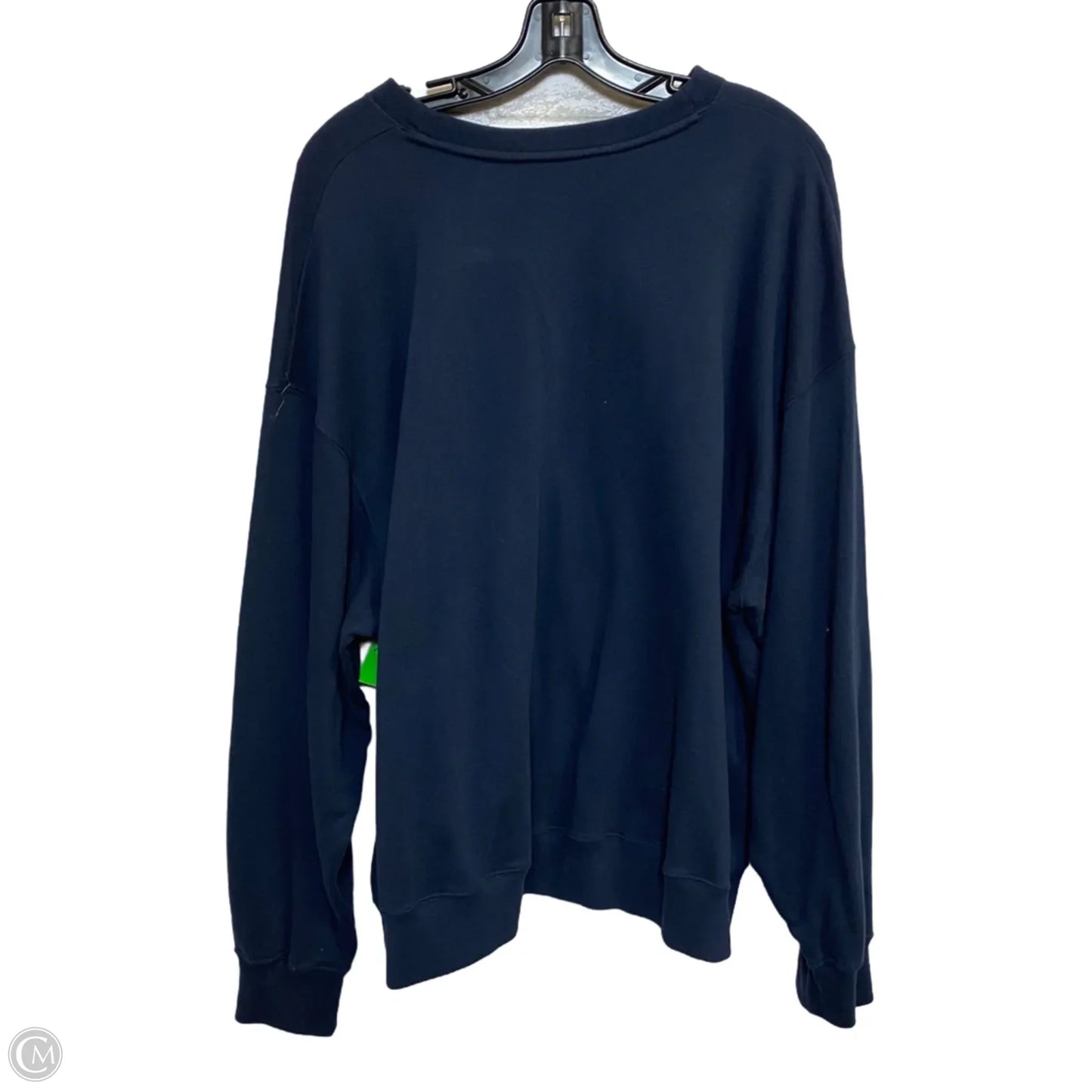 Sweatshirt Collar By Hollister In Blue, Size: Xxl