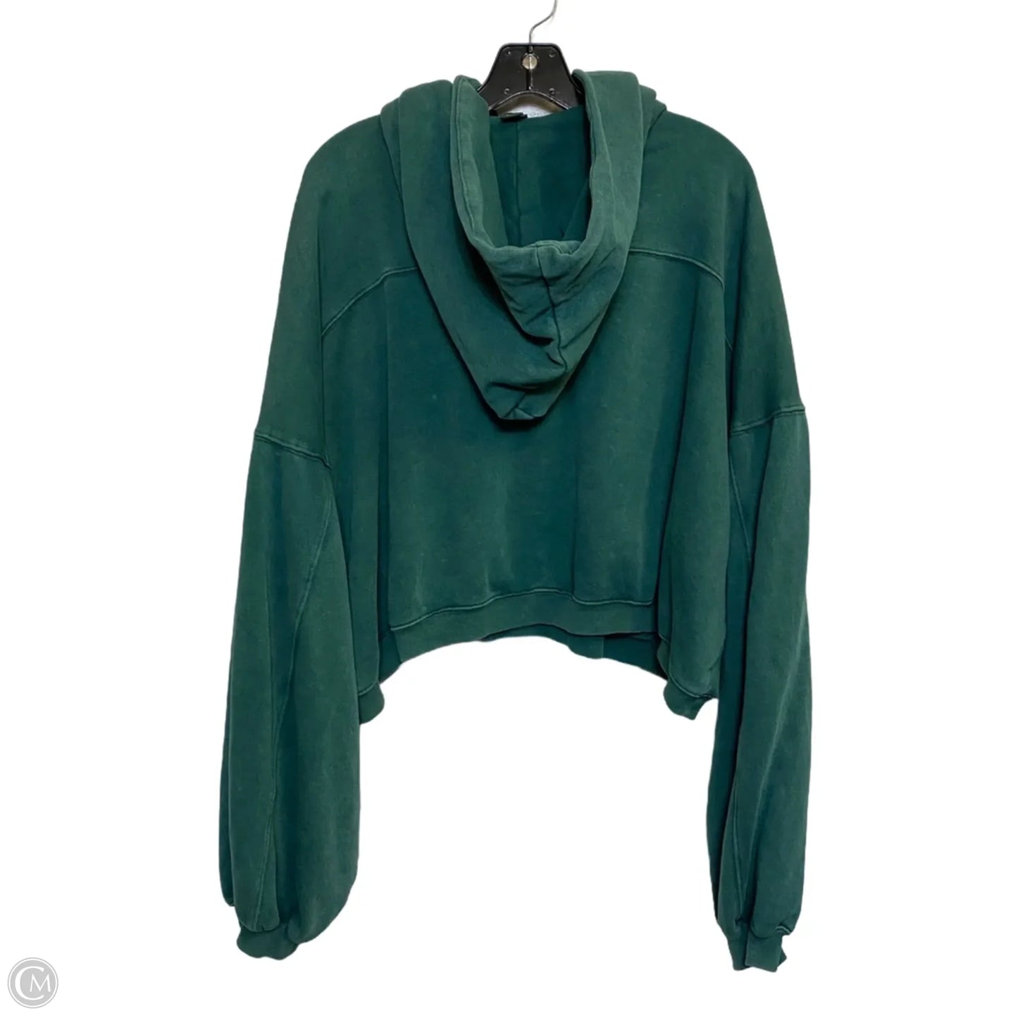 Sweatshirt Hoodie By Wild Fable In Green, Size: 1x