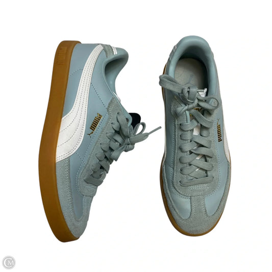 Shoes Sneakers By Puma In Blue, Size: 7.5